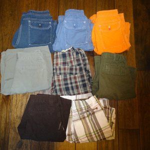 EIGHT Pairs of Boys Shorts - Bundle - Lot